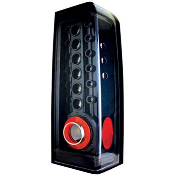 Ipcw Hummer H3 2006 - 2013 Tail Lamps- LED Bermuda Black LEDT-346CB - main